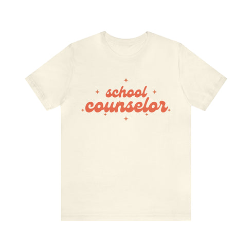 School Counselor Star Tee